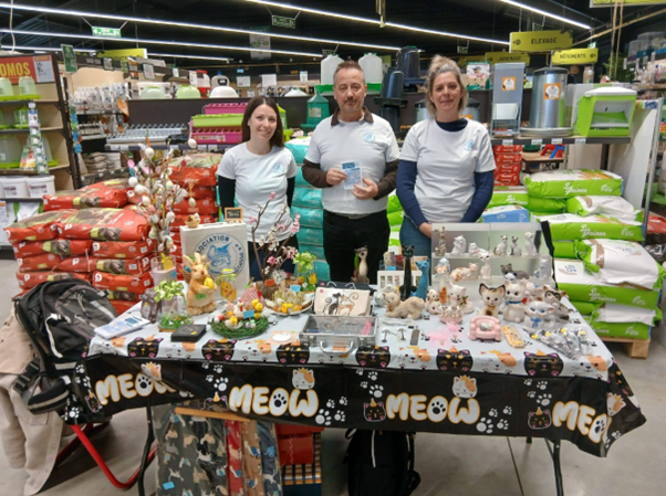 Collecte organisée par Chats en Détresse